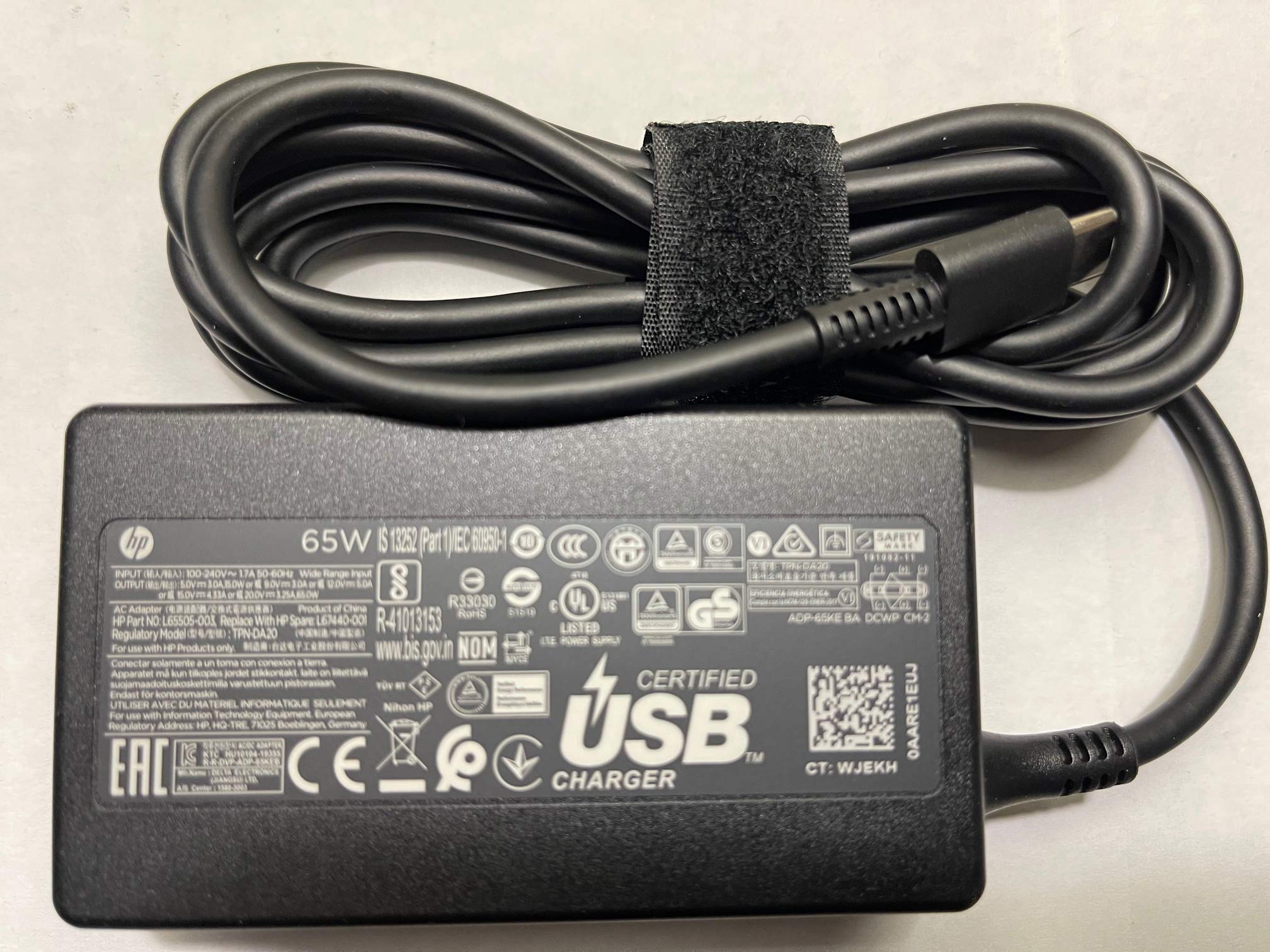 HP 65W USB-C LC Power Adapter - 1P3K6AA