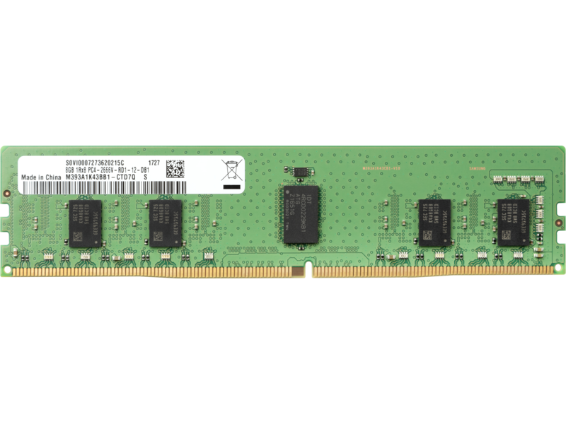 HP 8GB (1x8GB) DDR4-2666 ECC Reg  - 1XD84AA