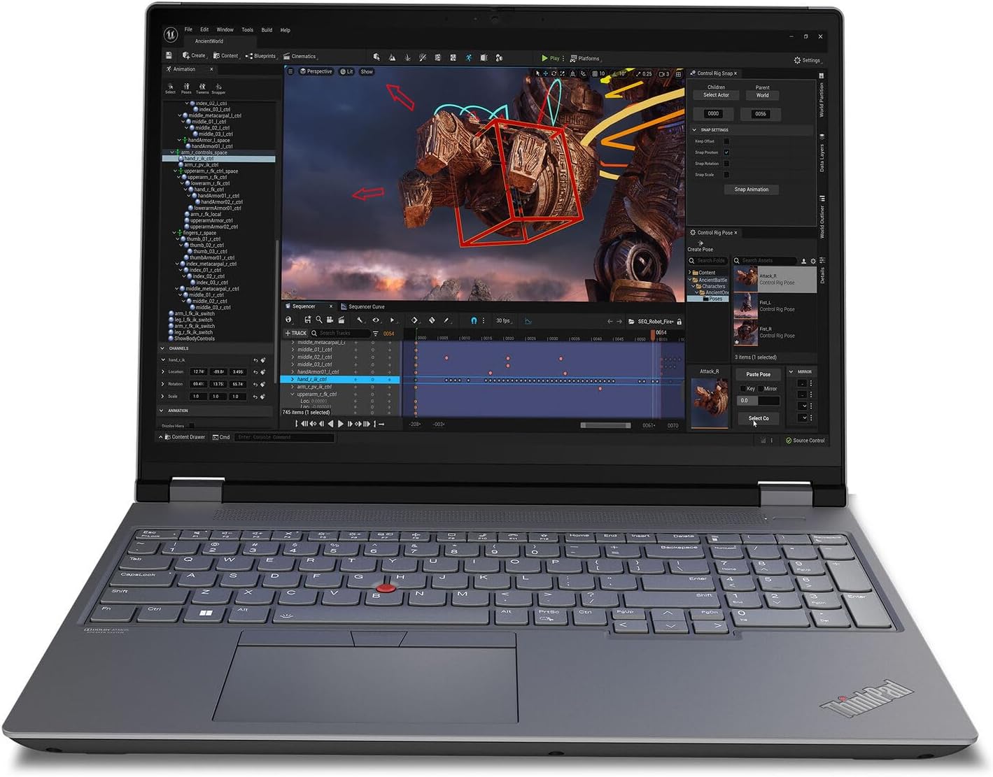 Lenovo P16 Gen 2 Intel i9-13980HX- 21FAS21A00