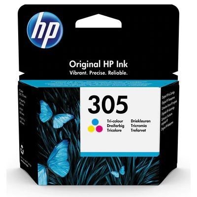 HP 305 Tri-color Original Ink Cartridge - 3YM60AE