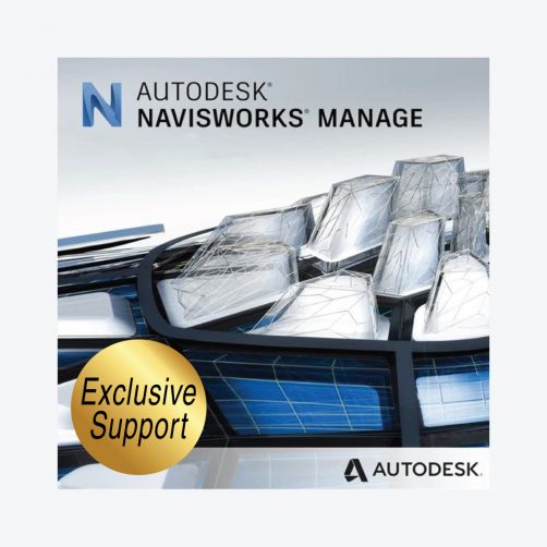 AutoCAD Navisworks Manage 2024 Commercial New Single-user ELD Annual Subscription - 507P1-WW3740-L562