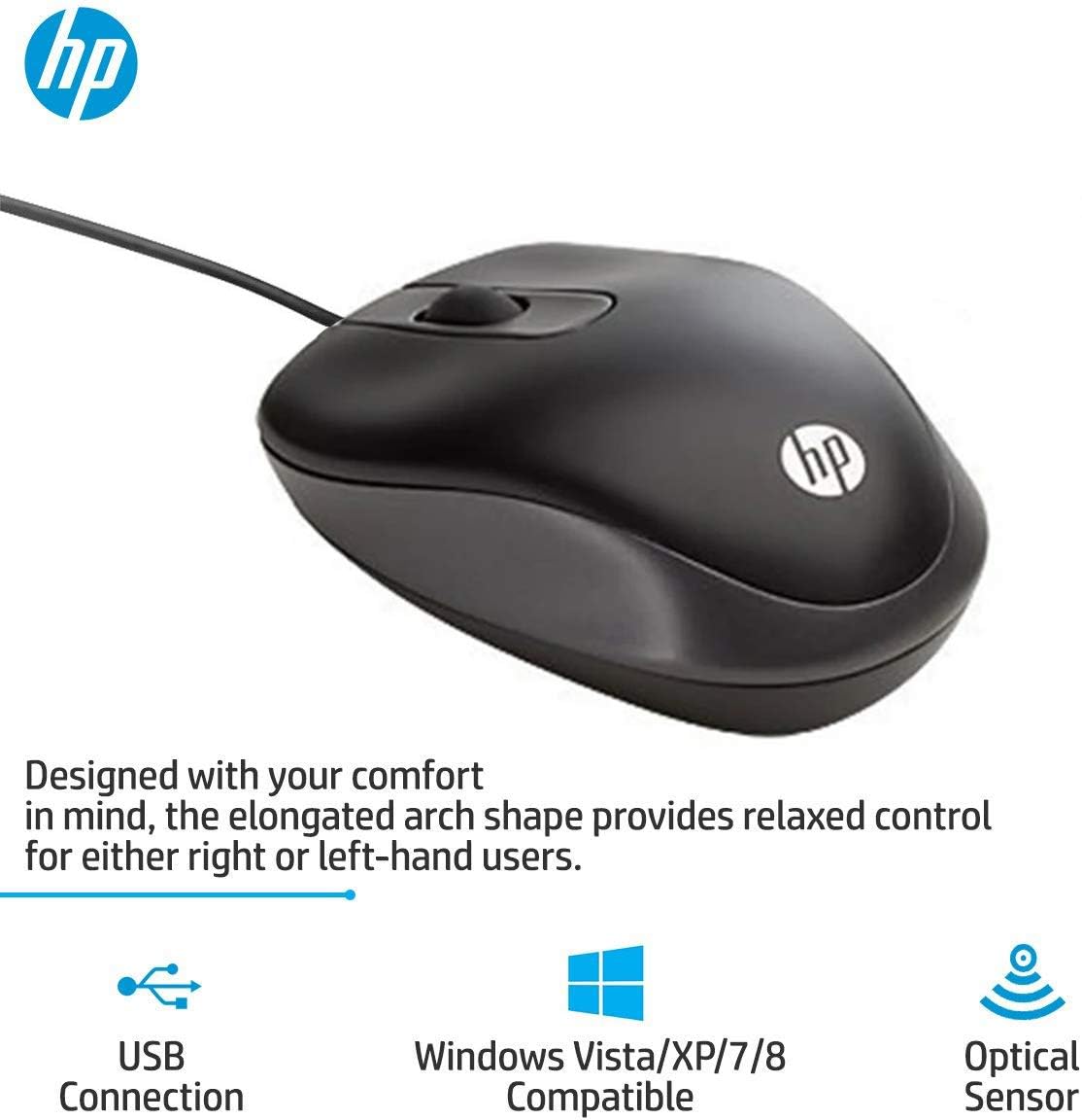 HP USB Travel Mouse - G1K28AA