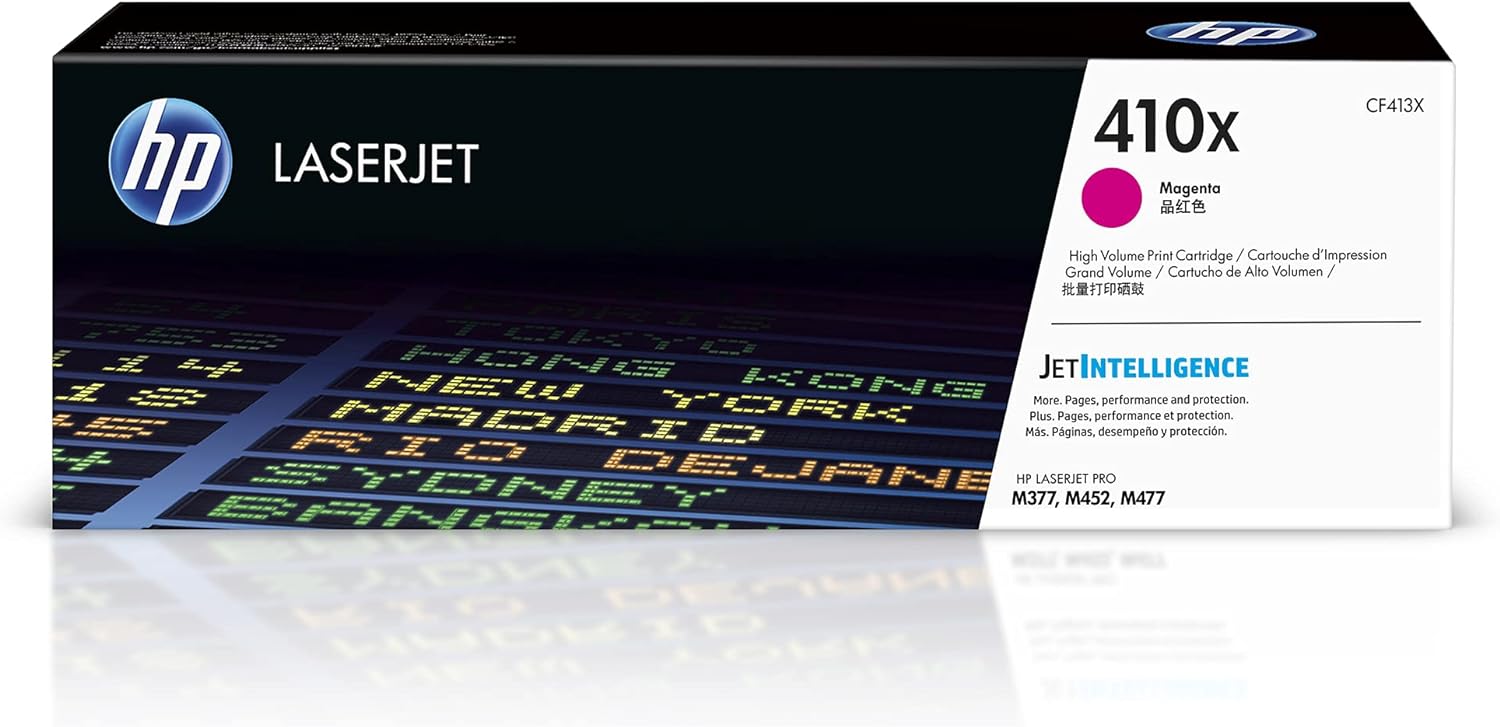 HP 410X High Yield Magenta Original LaserJet Toner Cartridge - CF413X