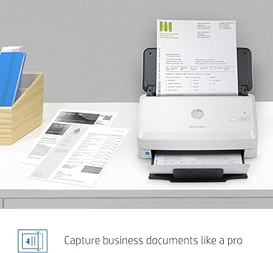 HP ScanJet Pro N4000 snw1 Sheet feed Scanner - 6FW08A