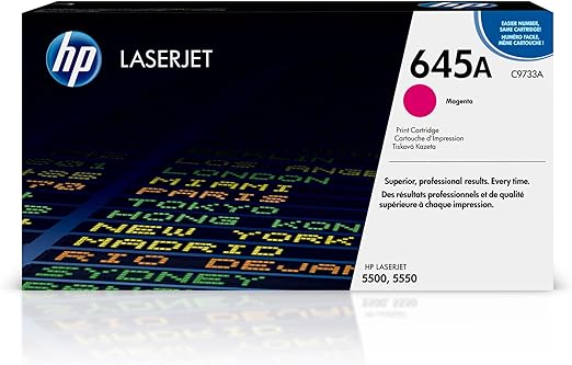 HP 645A Magenta Original LaserJet Toner Cartridge - C9733A