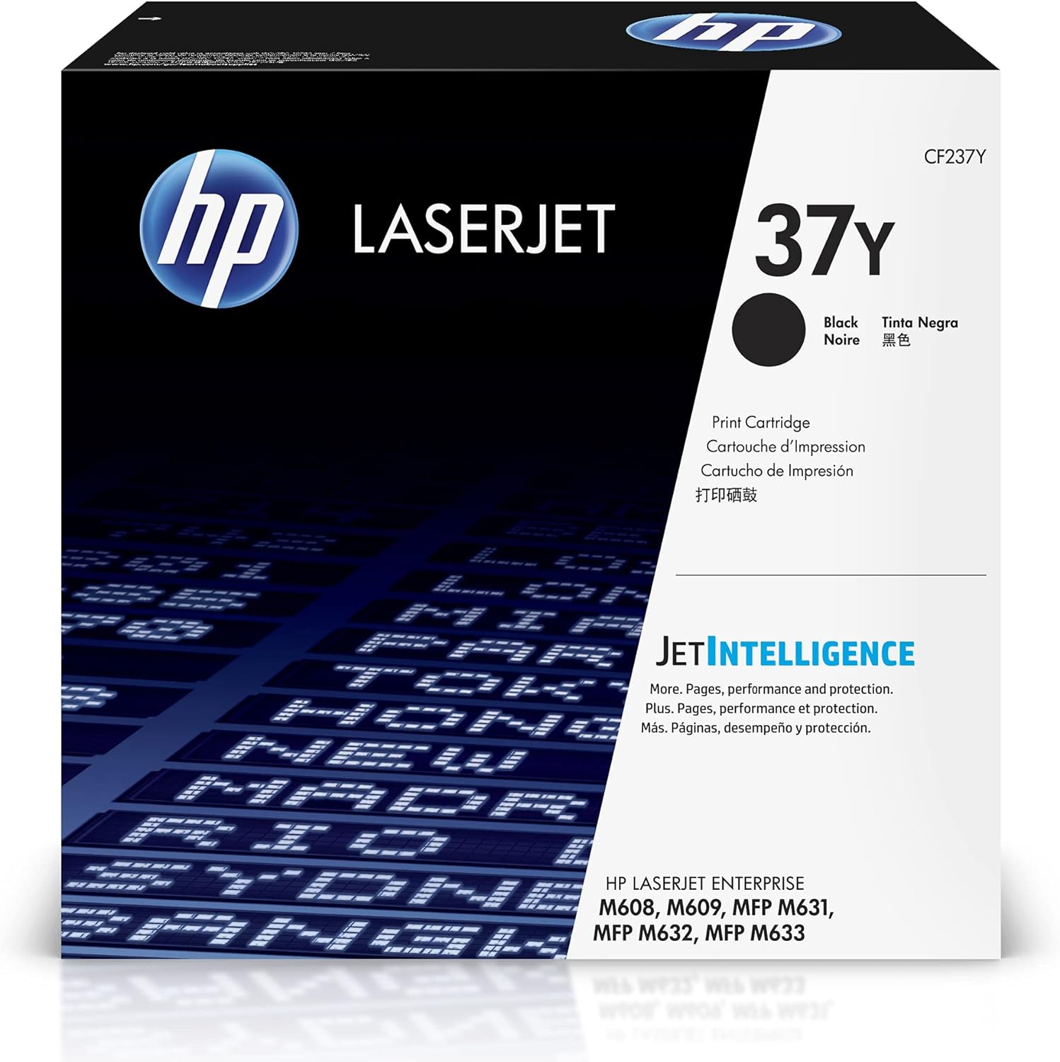HP 37Y Extra High Yield Black Original LaserJet Toner Cartridge -  CF237Y