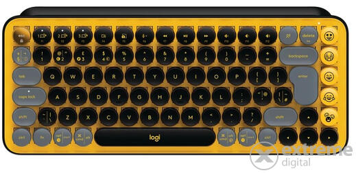 Logitech POP Keys Wireless Mechanical Keyboard With Emoji Keys - 920-010573
