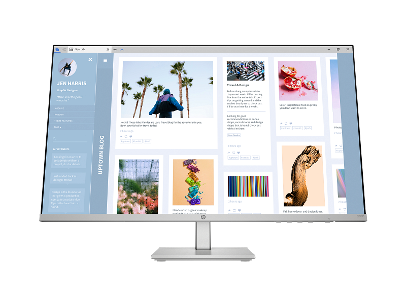 HP Series 5 27 inch FHD Height Adjust Monitor - 527sh -94C50AS#ABV
