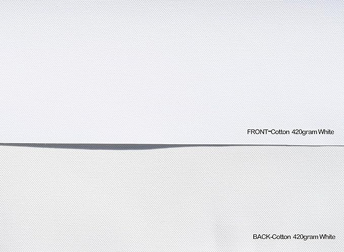 TECHPRO Art Canvas Matte Pure Cotton (Waterproof) 380 gsm. 914 mm x 30m 36 inch (2-in core) - B3219C1