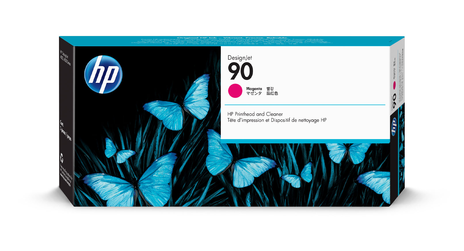 HP 90 Magenta DesignJet Printhead and Printhead Cleaner - C5056A