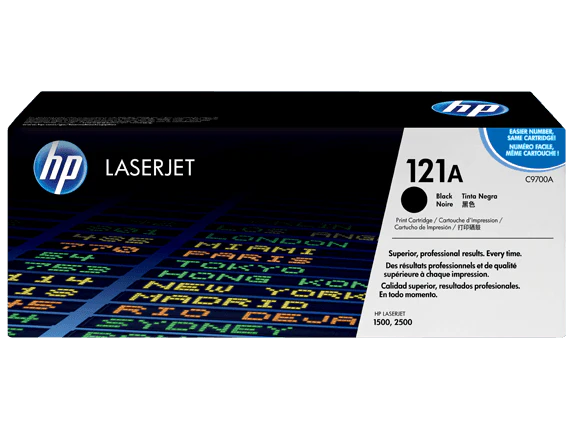 HP 121A Black Print Toner Cartridge  - C9700A