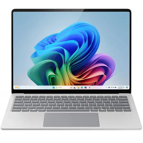 Microsoft Surface Laptop 13.8" (7th Edition), Copilot+PC, 13.8"  Pixel Sense,Touch Upto 120Hz Display, Intel Core Ultra 7 268V, Intel AI Boost with 48 TOPS NPU, Intel Arc GPU, 32GB RAM, 512GB SSD, Platinum - EP2-21142