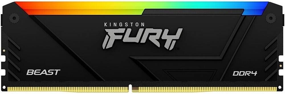 Kingston 32GB  DDR4 3600MTs DIMM (Kit of 2) RGB - KF436C18BB2AK2