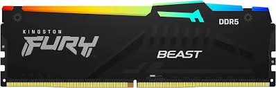 Kingston 64GB DDR5 5600MTs CL40 DIMM Beast (Kit of 2) RGB - KF556C40BBAK2