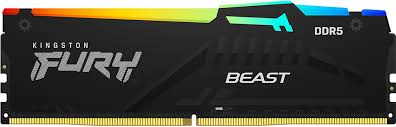 Kingston 32GB DDR5 6000MTs DIMM (Kit of 2) RGB  - KF560C36BBE2AK2