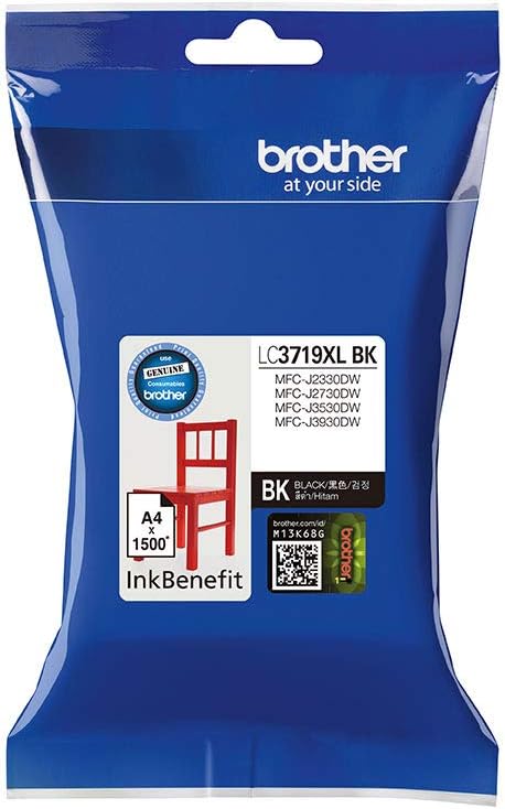 Brother High Yield Ink Cartridge Black - LC3719XLBK