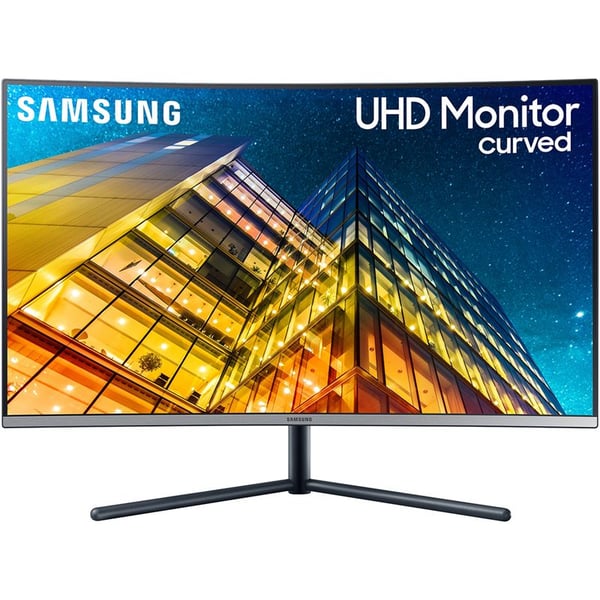 Samsung 32" UHD Curved Monitor - LU32R590CWMXUE