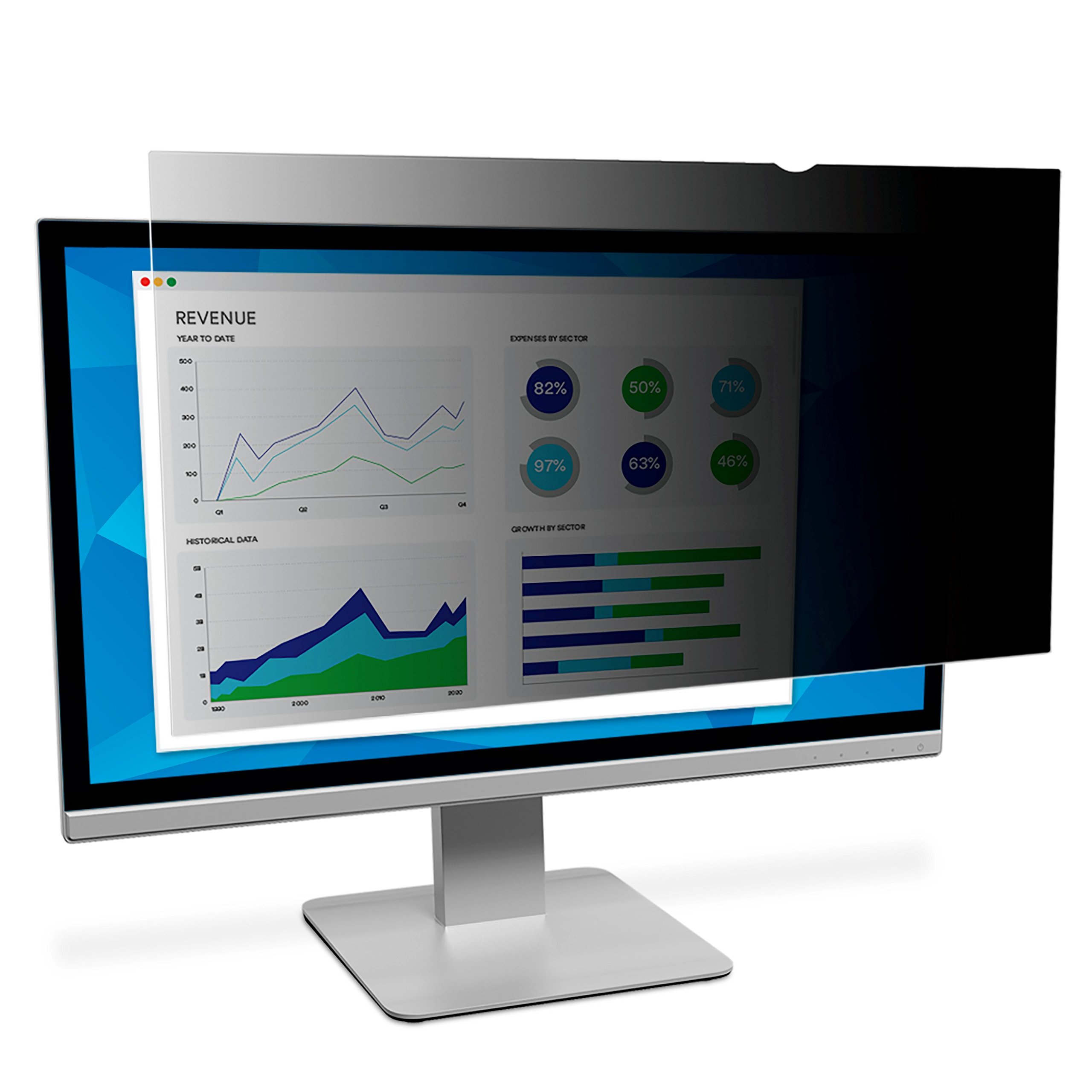 3M™ Privacy Filter for 24in Monitor, 16:9 - PF240W9B