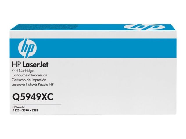 HP LASERJET 1320 PRINT Cartridge BLACK HY CONTRACT Toner Cartridge - Q5949XC