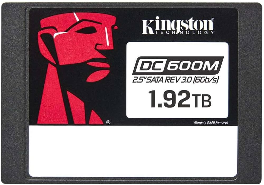 Kingston 1920G DC600M Mixed-Use 2.5" Enterprise SATA SSD - SEDC600M1920G