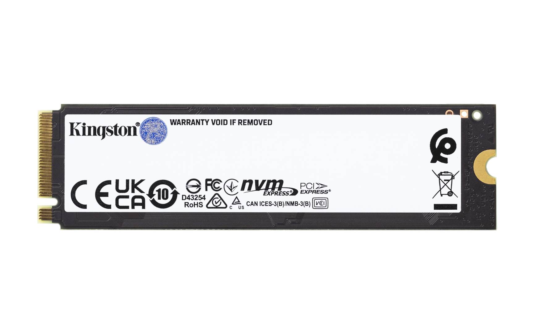Kingston 1TB M.2 SSD 7,300MBs read, 6,000MBs write Renegade - SFYRS1000G