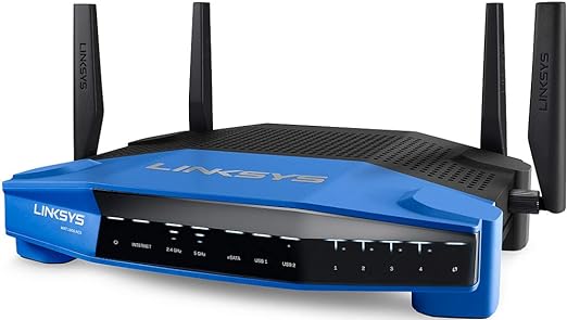 Linksys Dual-Band Gigabit Smart WiFi Router - WRT1900ACS-ME