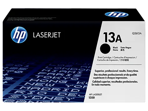 HP 13A Black Original LaserJet Toner Cartridge - Q2613A