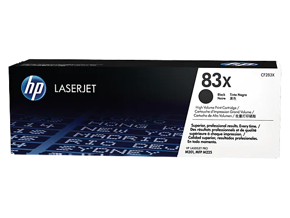 HP 83A 2-pack Black Original LaserJet Toner Cartridges - CF283AF