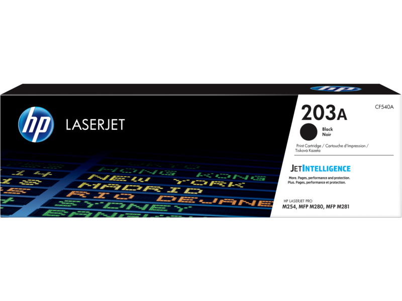 HP 203A Black Original LaserJet Toner Cartridge - CF540A