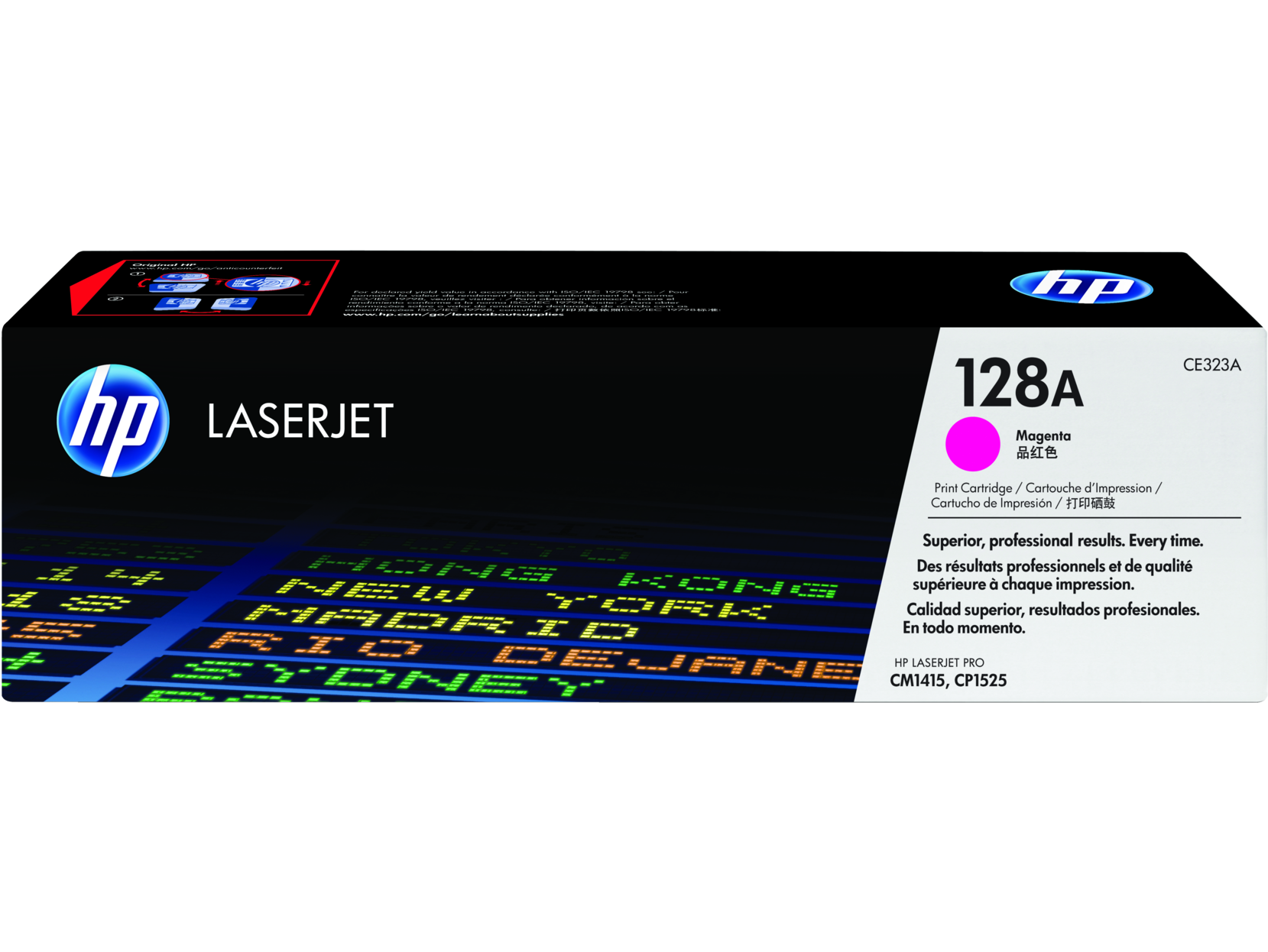 HP 128A Magenta Original LaserJet Toner Cartridge - CE323A