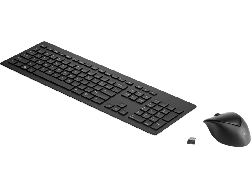 HP Wireless rechargable 950MK Keyboard Mouse ARABC (Elvis) - 3M165AA