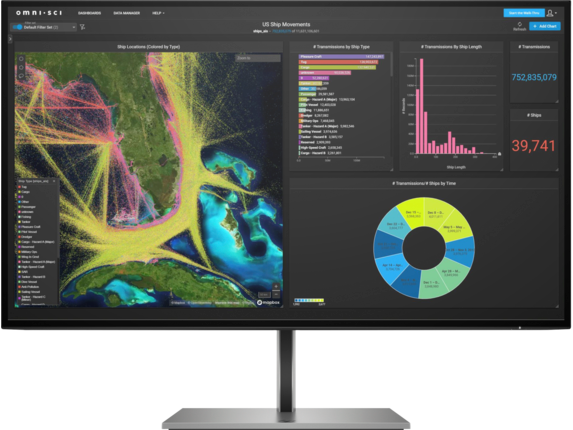 HP Z27k G3 27 4K USB-C PD Monitor - 1B9T0AA