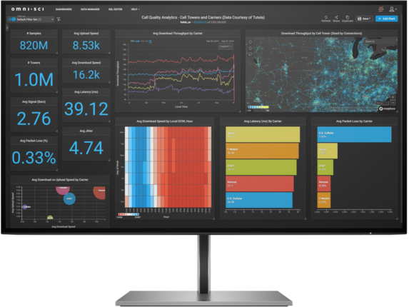 HP Z27q G3 QHD Display, 3 yrs Monitor - 1C4Z7AA