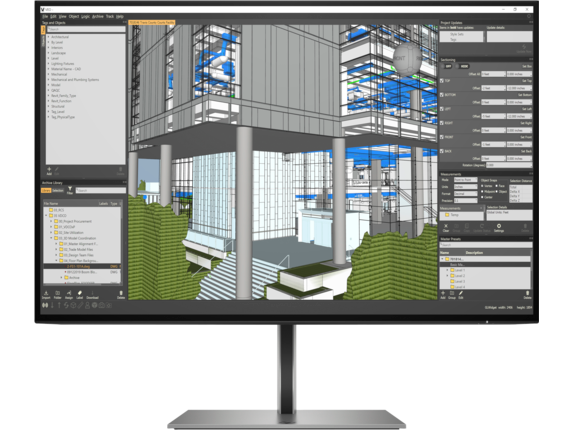 HP Z24n G3 WUXGA Display (1920 x 1200) 3 Yr Monitor - 1C4Z5AA